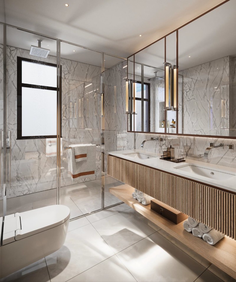 DLF The Grove Bathroom