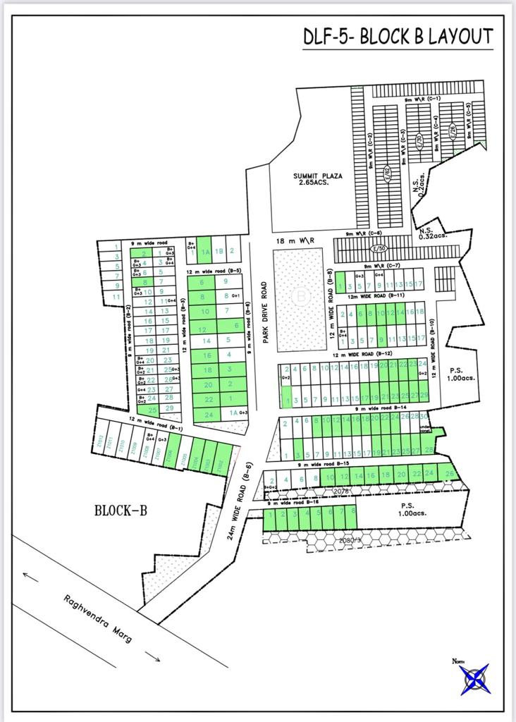 DLF The Grove Floor Plan